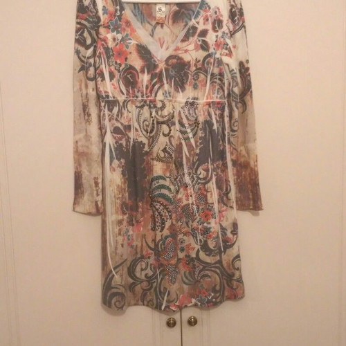 Dress S-12 used, cotton, one size, blouse dress