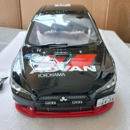 Mitsubishi Evo 10 Killerbody Lexan RC car body 1/10 scale 190mm