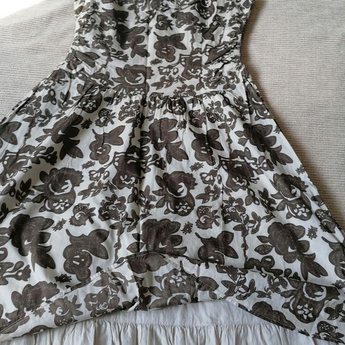 Marc O'Polo cotton dress new, size S, beige and brown