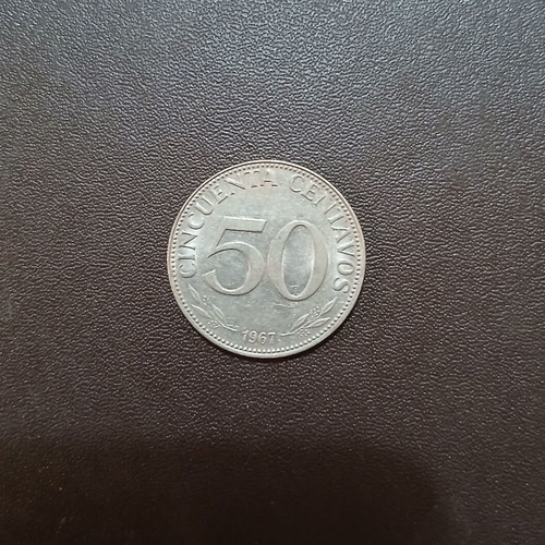 Bolivia 1967 50 Centavos coin
