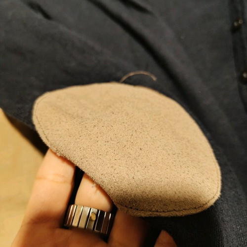 Zara Knit thin cardigan like new with castor patches