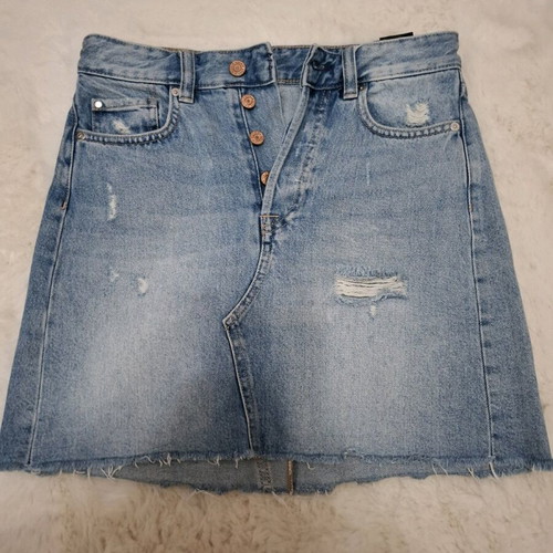 Denim skirt like new, classic jean skirt size S
