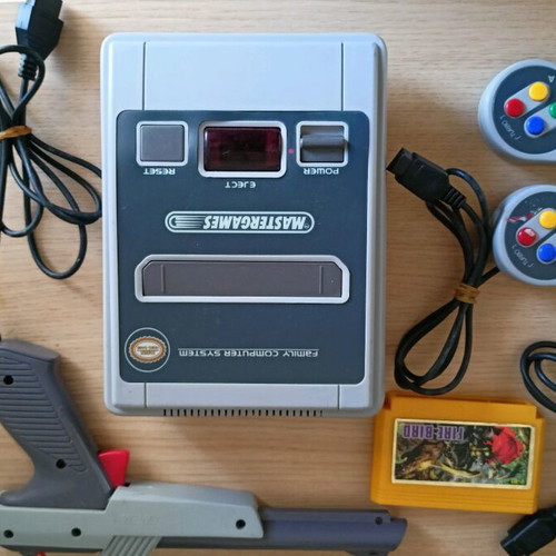Mastergames console used, functional with Fire Birds cartridge