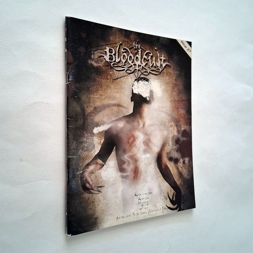 The Bloodcult 7 Greek fanzine used, black metal