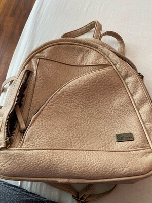 Backpack beige shoulder bag like new White Mountain