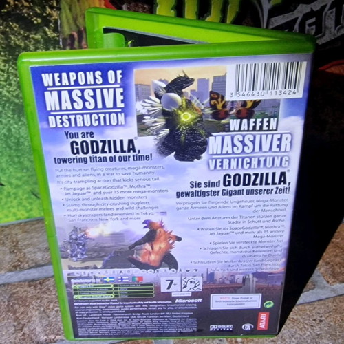 Godzilla: Save the Earth Microsoft Xbox mint, 2004