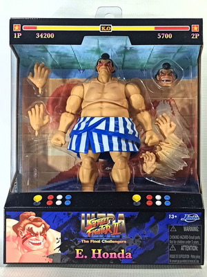 Φιγούρα E. Honda Ultra Street Fighter II 6'' καινούργια