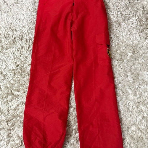 Ferrari Vintage Pants authentic, unworn, red, sizes S and M