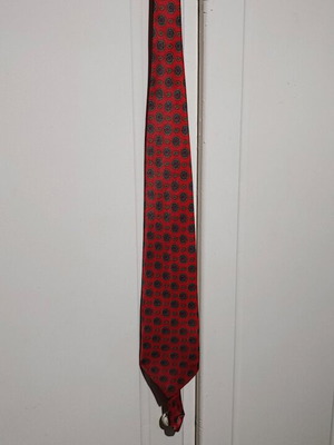 Men's tie new handmade from Italy with unique design