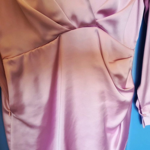 strapless open back dress ZARA. Purple double-bow dress Ts – Hibuy market main image 0