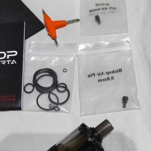 Bishop MTL RTA Ambition Mods used, black steel
