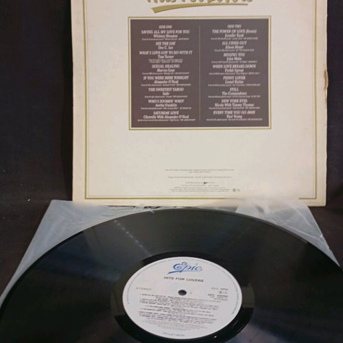 Hits for lovers vinyl record used in very good condition