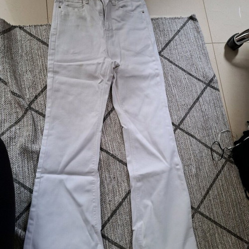 Stradivarius white jeans like new, size 36