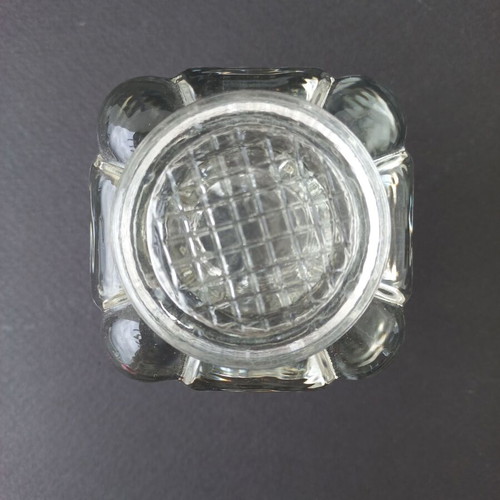 Antique inkwell like new, glass, very old