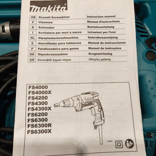 Makita FS4000 Drywall Screwdriver 570W new
