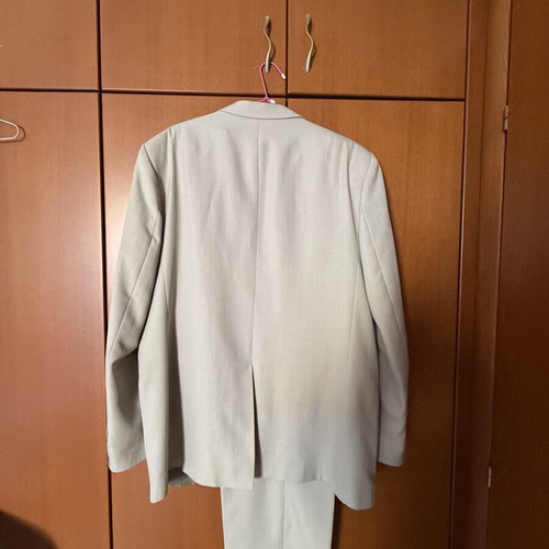 Formal suit set like new, size L, light fabric for spring and summer