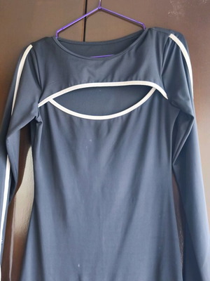 Decoro elastic dress used black size M