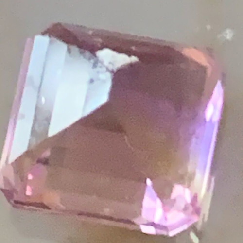 Ametrine natural from Brazil octagon 6-6.5 carats new