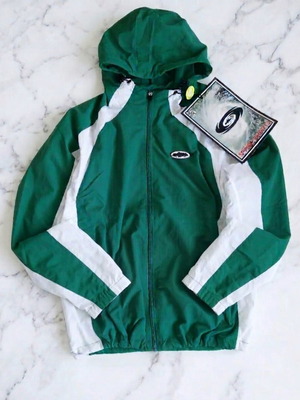 Nike 90s καινούργιο windbreaker πράσινο-άσπρο, μέγεθος S