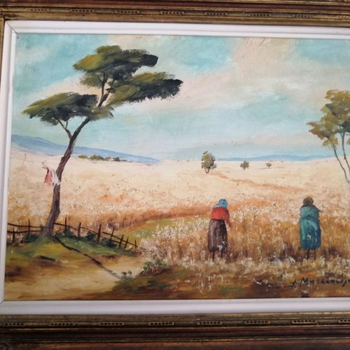 Artwork used, vintage collectible