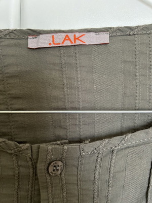 LAK men's long-sleeve shirt, green, size M