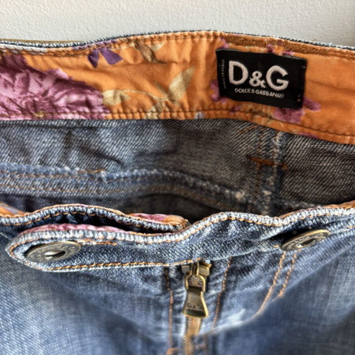 D&G denim skirt authentic, like new, size L 40 12, blue
