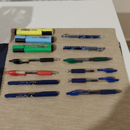 Pilot pens and highlighters new