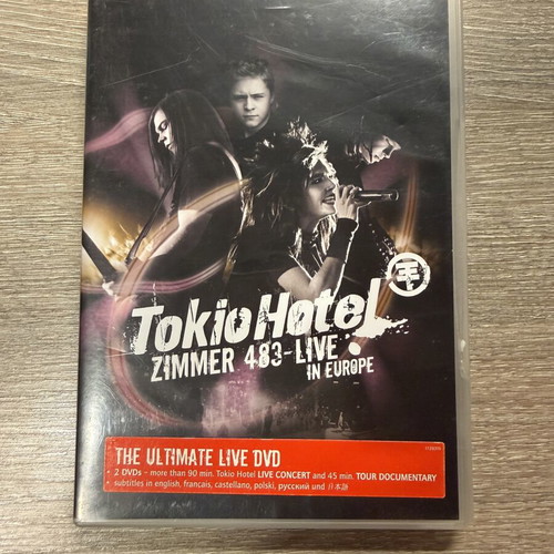 Tokio Hotel Zimmer 483 Live collectible DVD new