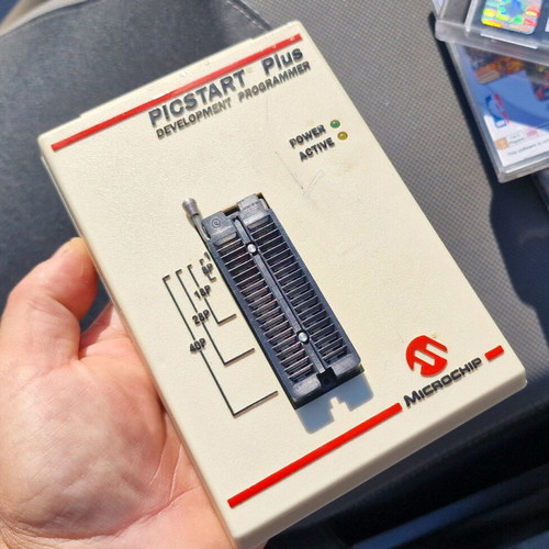Microchip Picstart Plus Development Programmer used
