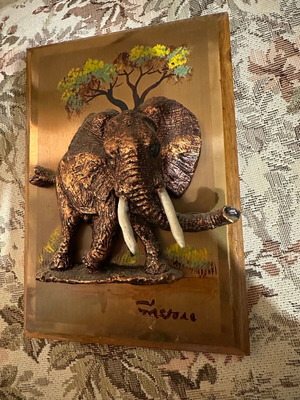 Wall decor used, set of 4 pieces from South Africa