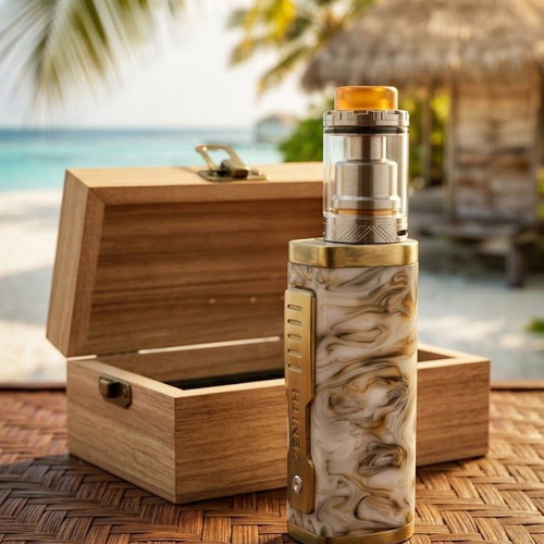 Craven Beige χειροποίητο μηχανικό vape mod 21700