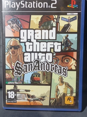 Grand Theft Auto San Andreas PlayStation 2 used