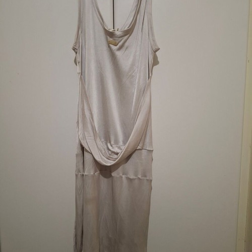 Diesel Vintage Silver Metallic Dress M like new