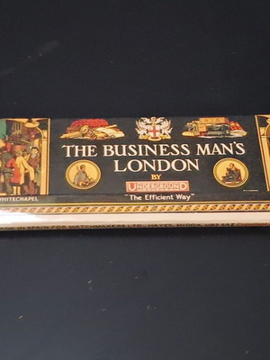 Vintage The Business Man’s London Matchbox mint condition