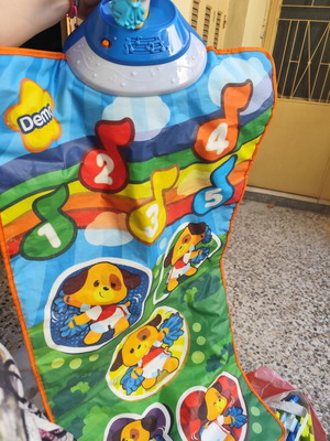 Activity Mat used, baby toy