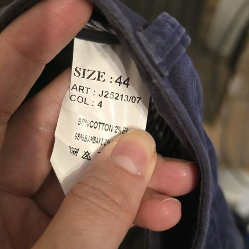 Men's chino pants blue-grey Italian Job size 44 like new