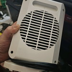 Vicko ceramic heater used without rotating function