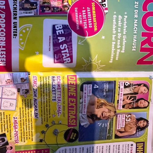 Popcorn German Magazine July 2025 new