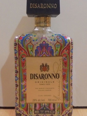 Disaronno Originale By ETRO συλλεκτικό μπουκάλι άδειο χρησιμοποιημένο