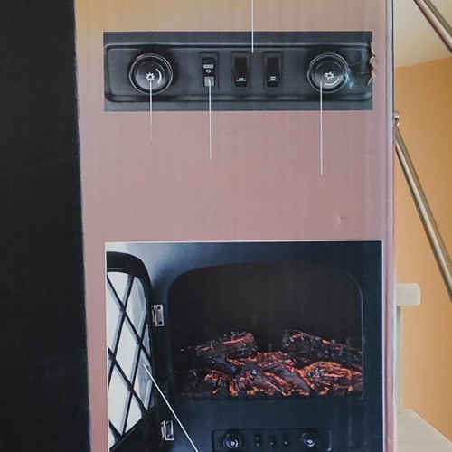 Aspen 2000 Air Heater with Flame Effect, Like New