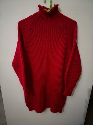 Red blouse dress like new A-Style