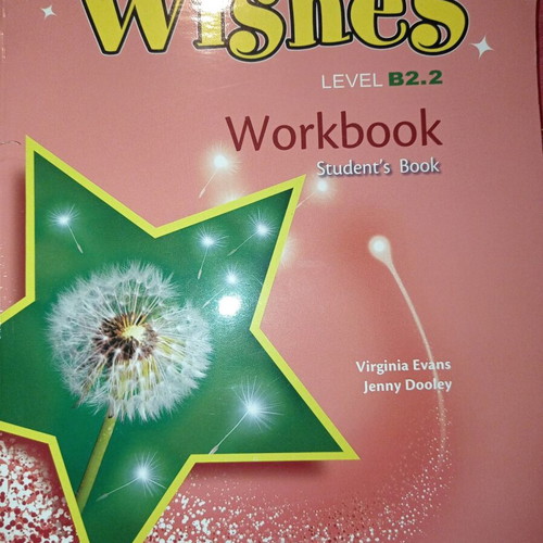 Wishes Level B2.2 Workbook unused, student's book
