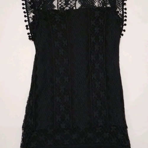 Black Beach Dress like new, size S with lining