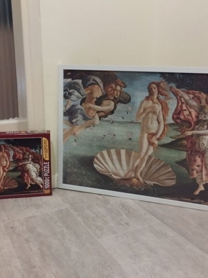 Puzzle Η Γέννηση της Αφροδίτης του Μποτιτσέλι 50x70cm καινούργιο, 1000 κομμάτια