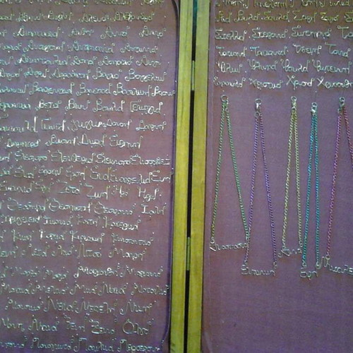 Name necklace made to order, silver plated wire