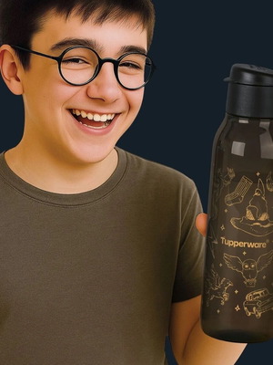 Tupperware Harry Potter Bottle 750ml new, black