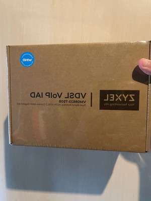 Router new sealed Zyxel VDSL VoIP IAD