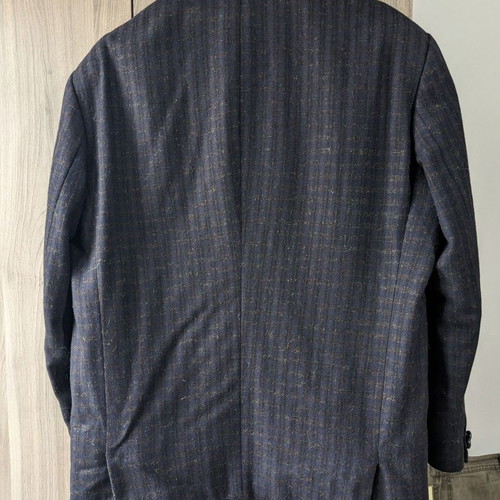 Italian wool vintage men's blazer size L used