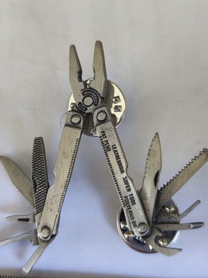 Leatherman Supertool Lapel Pin New Collectible