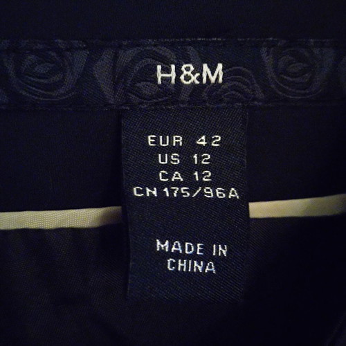 H&M black dress, XL